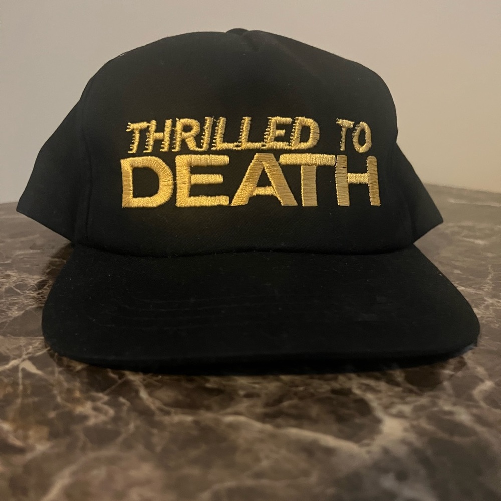NWOT For Those Who Sin - Thrilled To Death Hat.